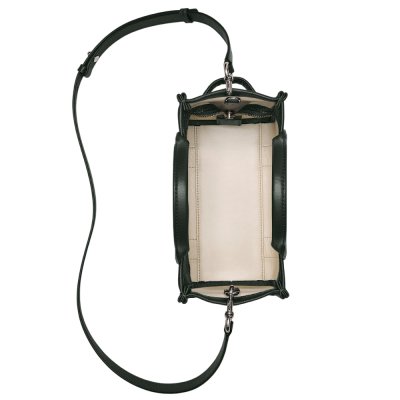 THE LEATHER CROSSBODY TOTE BAG